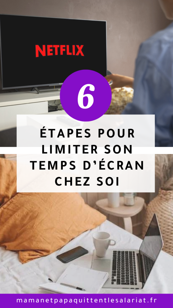 Comment limiter son temps d'écran chez soi ?