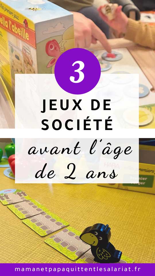 Pinterest 3 jeux de société avant l'âge de 2 ans