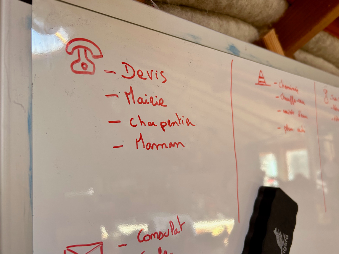 tableau des tâches pour améliorer l'organisation familiale